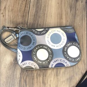 Authentic coach wristlet
